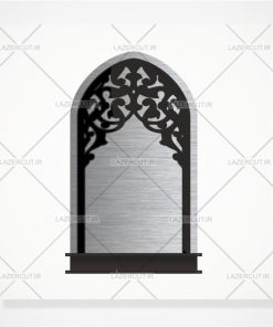 طرح برش لیزری تندیس آماده مناسبتی لیزرکات