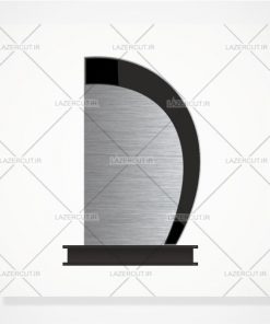 طرح آماده برش لیزری تندیس مناسبتی لیزرکات