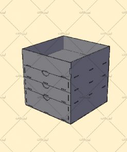 دانلود طرح برش لیزری استند آرایشی لیزرکات