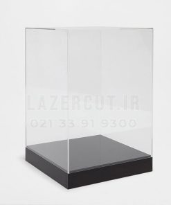 باکس پلکسی پایه دار شفاف - لیزرکات